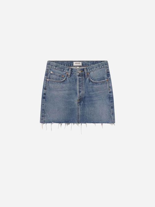 Denim Mini Skirt