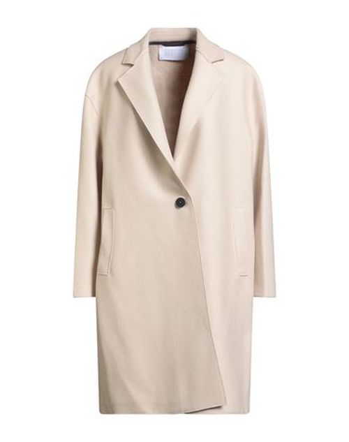 Woman Coat Beige Size 2 Virgin Wool