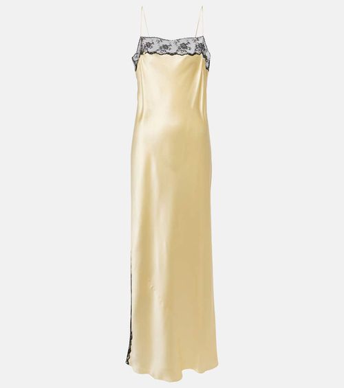 Aries silk slip dress