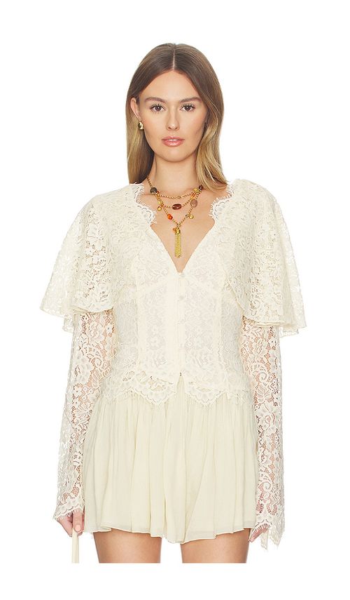 Tularosa Clarissa Top in Ivory. XS. Also in