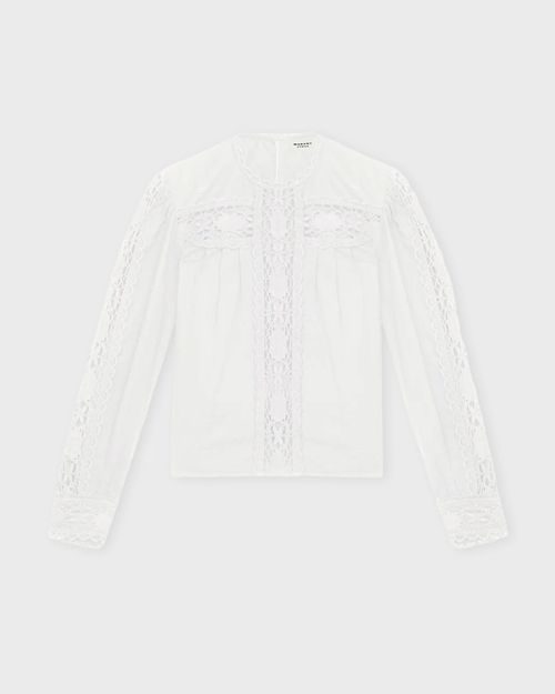Isabel Marant Étoile Blouse Valmira Top White EUR
