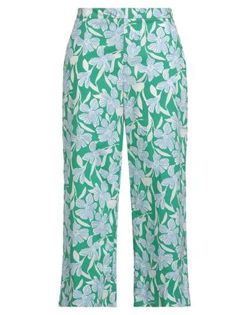 Woman Pants Green Size 8 Cotton