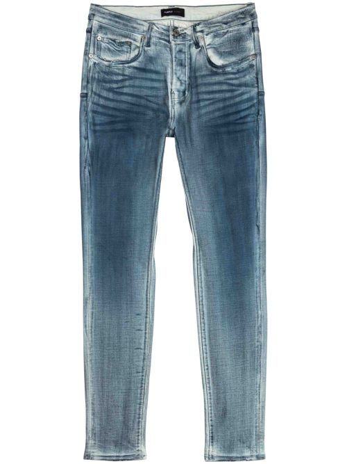 P001 low-rise skinny jeans - Blue