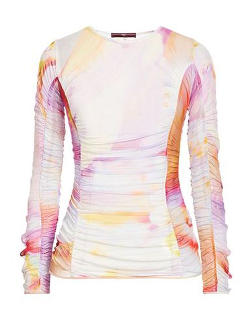 Woman Top Ivory Size L Polyester, Elastane