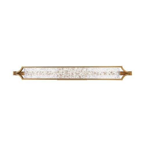 Modern Forms Emblem Bathroom Vanity Light in Aged Bra