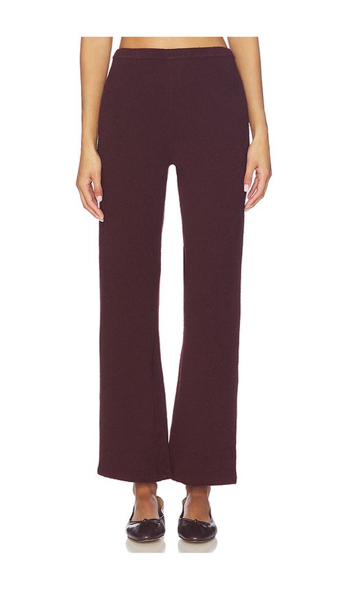 American Vintage Ytibay Pant in Burgundy. - L also in XS