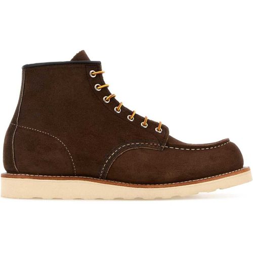 Red Wing Chocolate Suede Ankle Boot