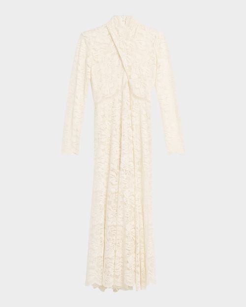 Layered Lace Maxi Dress
