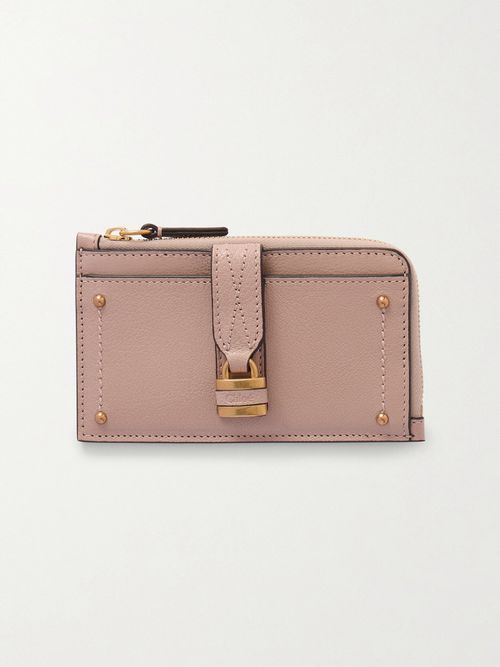 Paddington Embellished Textured-leather Cardholder