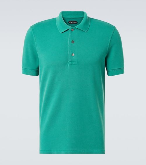 Piqué polo shirt
