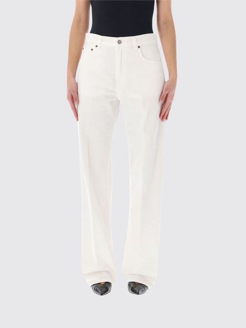 Jeans Woman color White