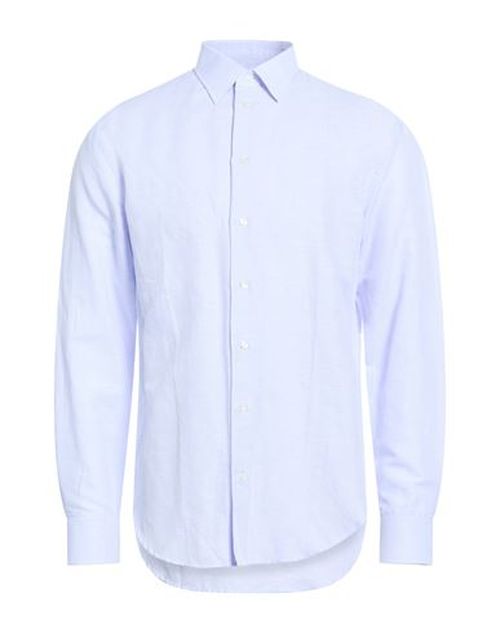 Man Shirt Light blue Size 14 ½ Cotton, Linen