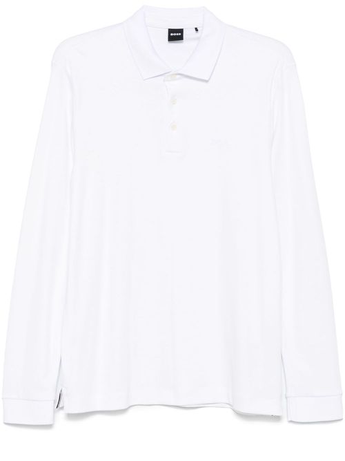 Cotton polo shirt - White