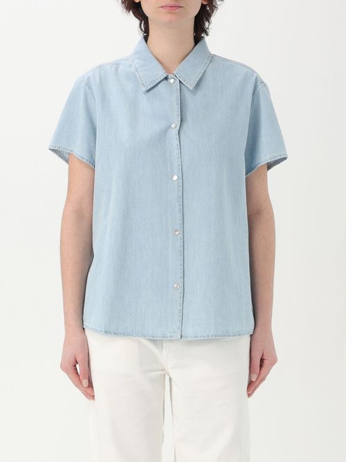 Shirt A. P.C. Woman color Gnawed Blue