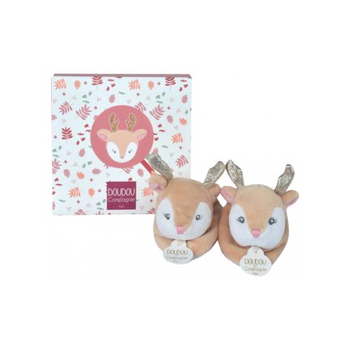 Doudou & Compagnie - Elea le Renne - Slippers 0/6 month