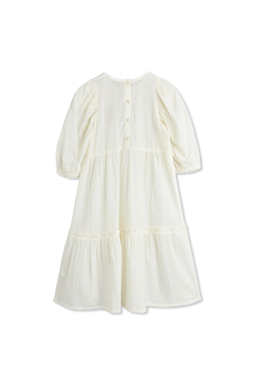 Lace Dress, Unisex, White