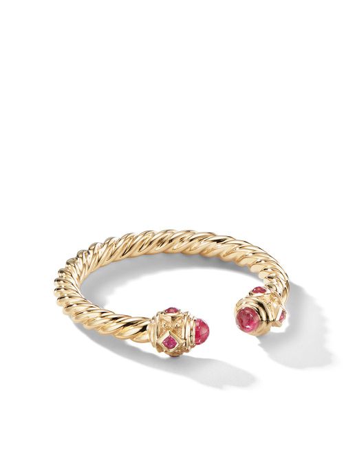 18kt yellow gold Renaissance Colour ruby ring