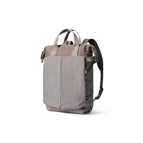 Tokyo Totepack - Premium Edition Leather Laptop Backpack Storm Gray