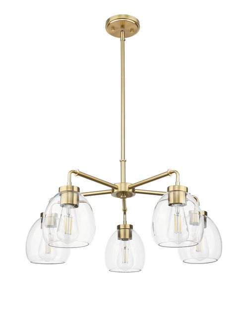 Brass Chandelier from the Dawes Collection