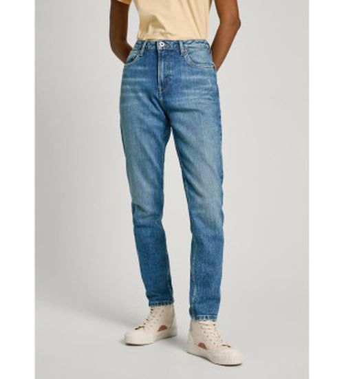 Pepe Jeans for woman. PL204591RI3 Jeans Tapered Hw blue (26/32), Casual, Cotton, Denim, Sustainable