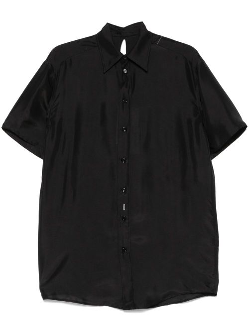 Silk blouse - Black