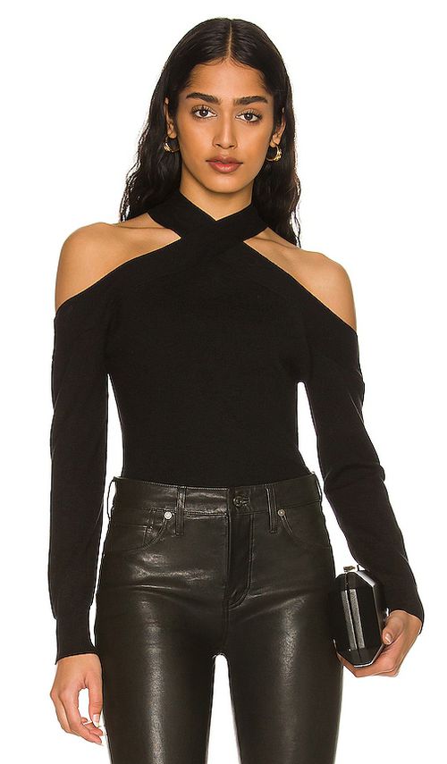 Lovers and Friends Micah Sweater in Black.  M. Also in L