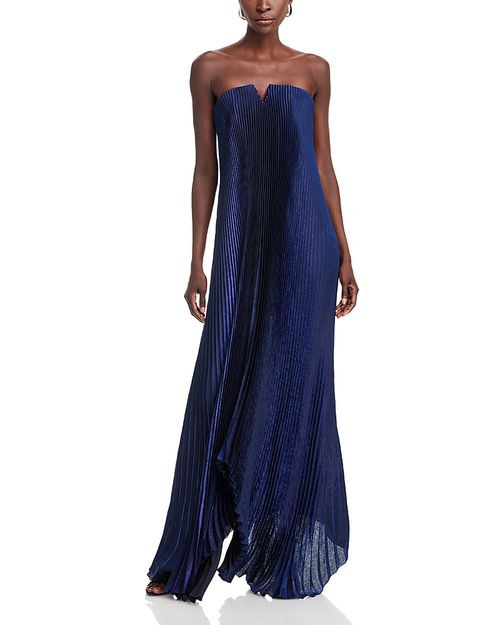 Pleated Gown