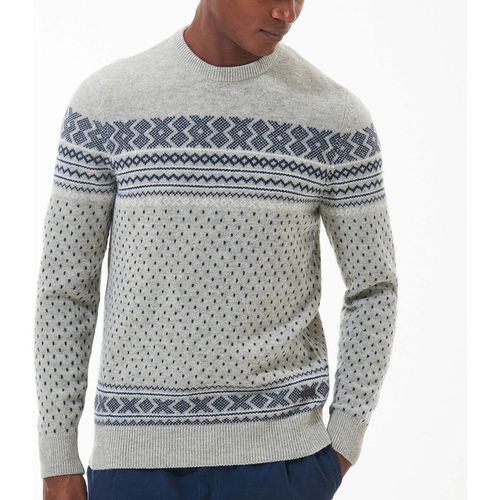 Barbour Fair Isle Wool Jumper - M