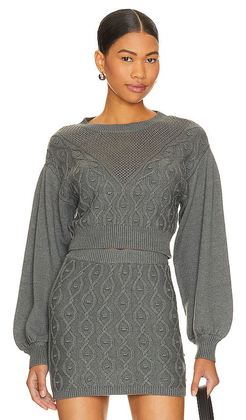 Tularosa STRICK DAVINA in Charcoal. Größe S. Also in