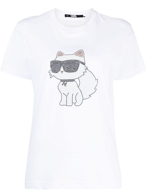 Ikonik 20 Choupette T-shirt - White