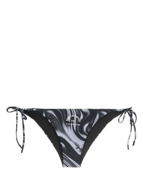 String bikini bottoms - Black