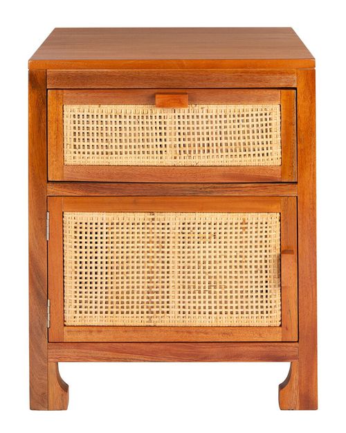 Dave 1-Drawer, 1-Door Nightstand