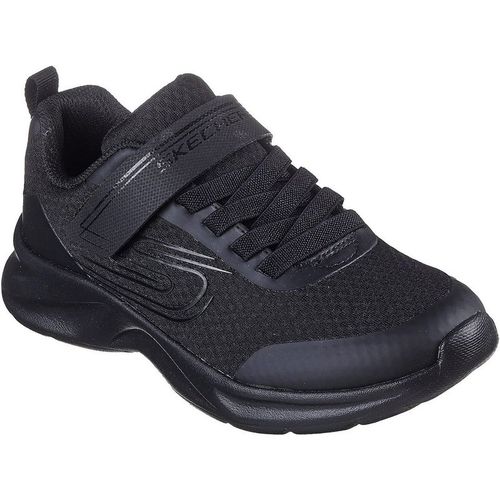 Skechers Boys Swift Tread Slip On Trainers Unisex Kids in Black - Kid