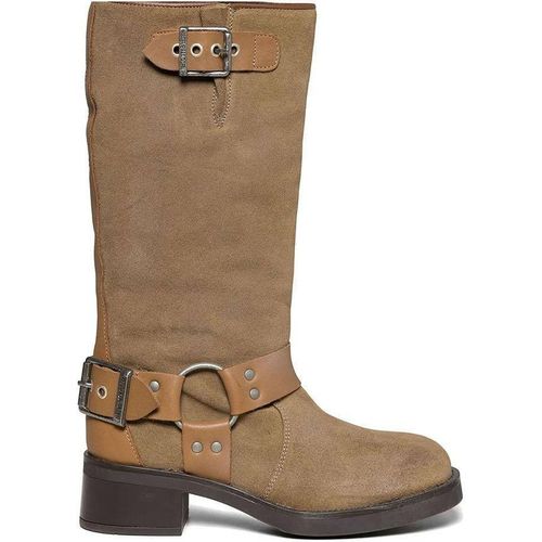 Steve Madden 'beau Tbn' Suede Boots In Taupe