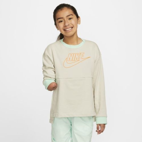 Coquette Sweatshirt Girls Tan Crew Neck Long Sleeve Pullover GBO269