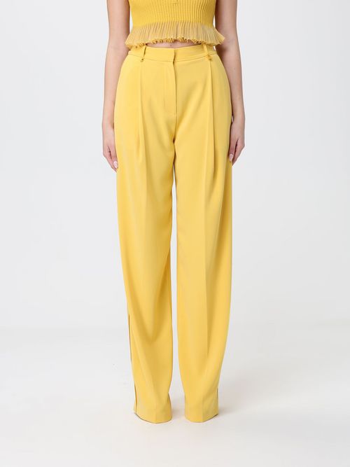 Pants Woman color Yellow