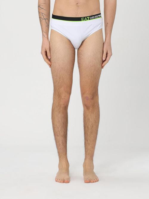 Swimsuit Men color White