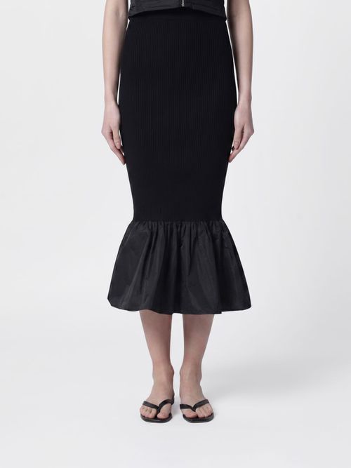 Skirt Woman color Black