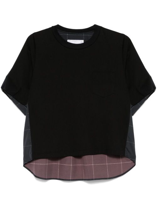 Colourblock T-shirt - Black