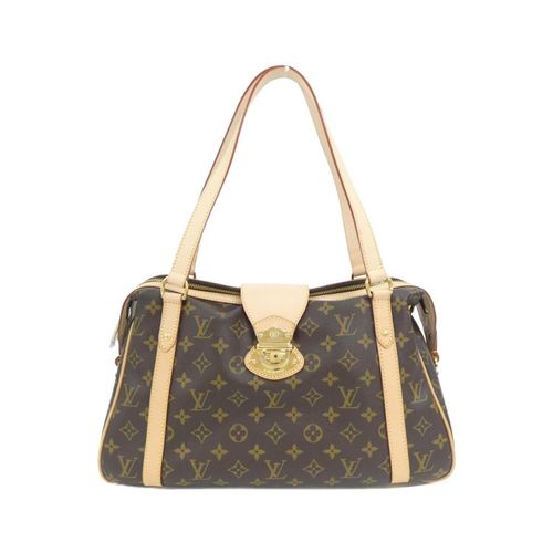 Louis Vuitton Marron Coated Canvas Shoulder Bag Pre-Owned