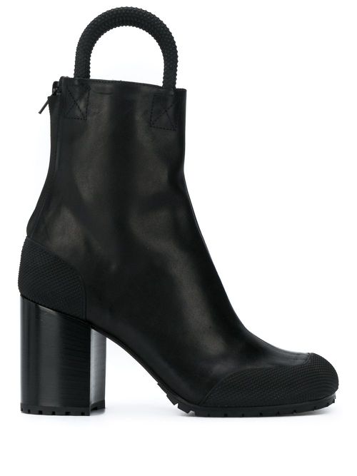 Top handle ankle boots - Black