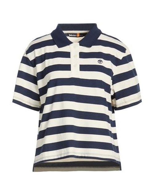 Woman Polo shirt Navy Size L Cotton