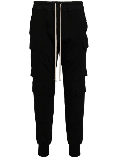 Mastodon Cargo cotton track pants - Black