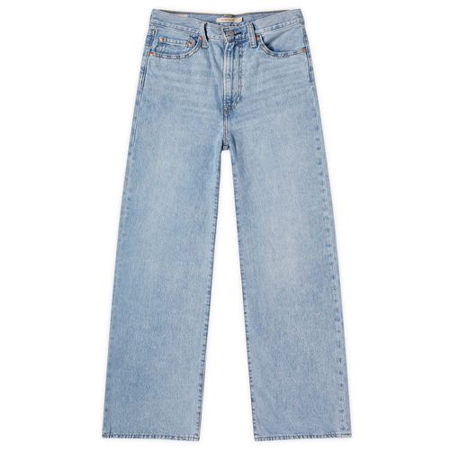 Women's Wide Leg Jeans in Blue, Size 29"