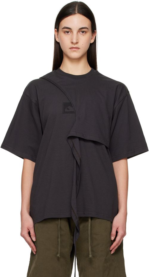 Ottolinger Black Wrap T-shirt