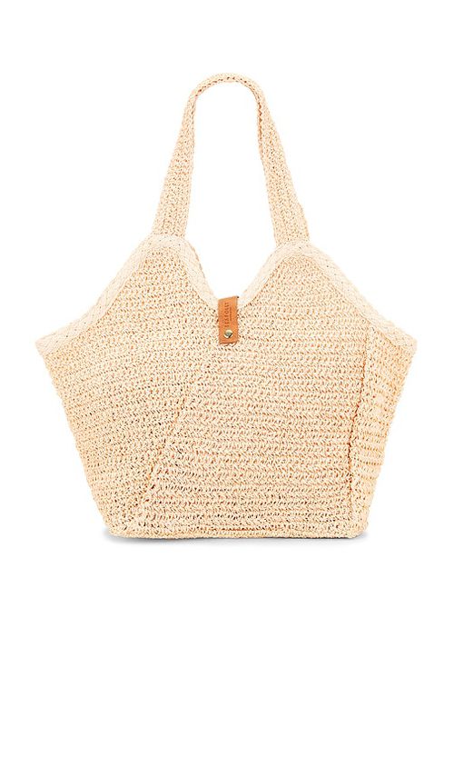 Seafolly Mirage Woven Tote in Crea