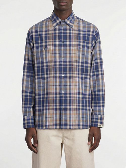 Shirt Men color Blue