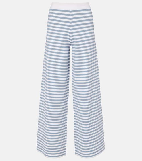 Fingere striped wide-leg pants