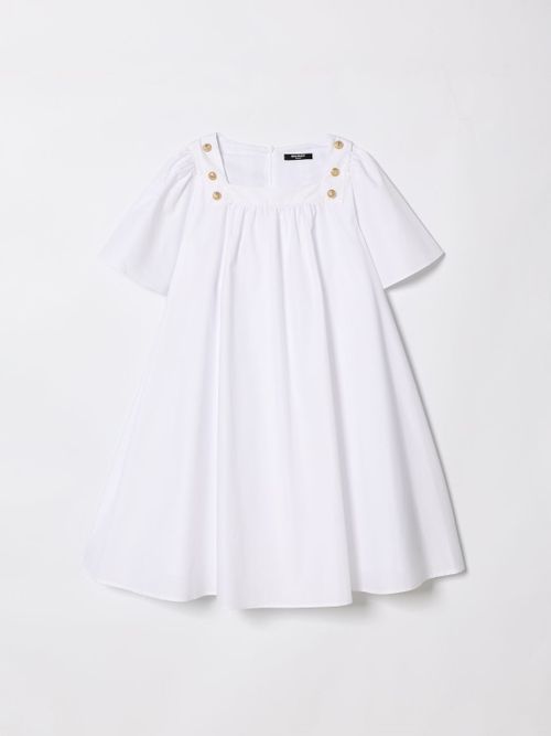 Dress Kids color White