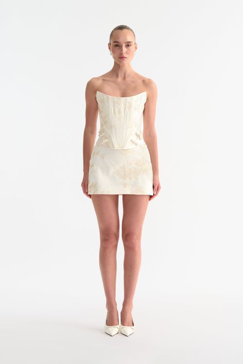 Roan Satin Skirt